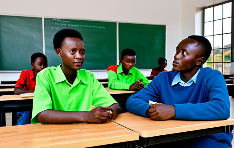 Image Prompt 1: Modern STEM Education in Rwanda**