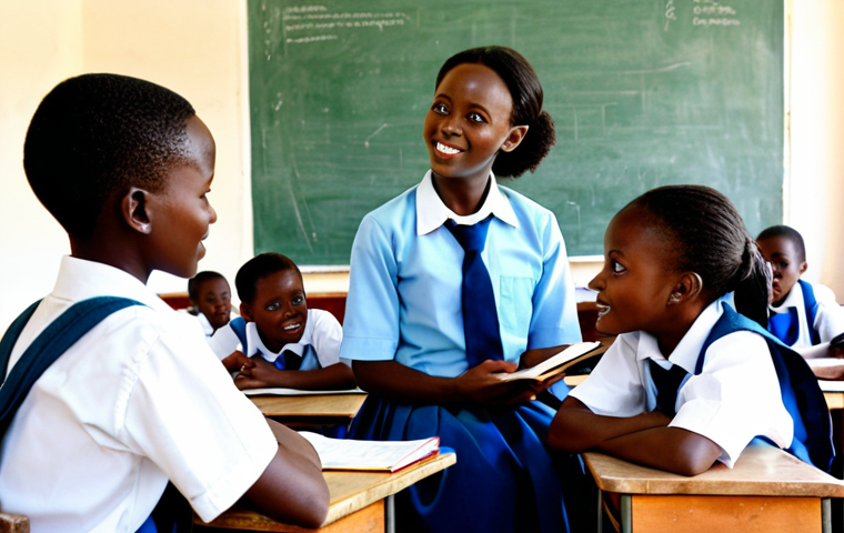 Youth and Education**

"A group of Rwandan students, fully clothed in school uniforms, sitting attentively in a bright, modern classroom. Appropriate attire, safe for work. The teacher, also fully clothed in professional dress, is explaining a lesson with enthusiasm. Background: A well-equipped classroom with maps and learning materials. Perfect anatomy, correct proportions, natural pose. Professional, family-friendly, high-quality image."

**