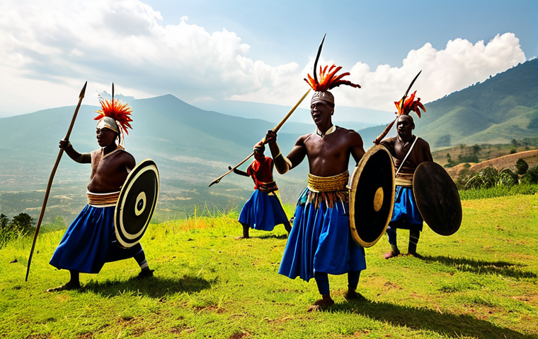 르완다의 민속 음악 축제 분석 - Ingoma Drummers - Rhythm and Power**
"A group of Rwandan Ingoma drummers performing at a vibrant mu... 르완다의 민속 음악 축제 분석 - Ingoma Drummers - Rhythm and Power**
"A group of Rwandan Ingoma drummers performing at a vibrant mu...