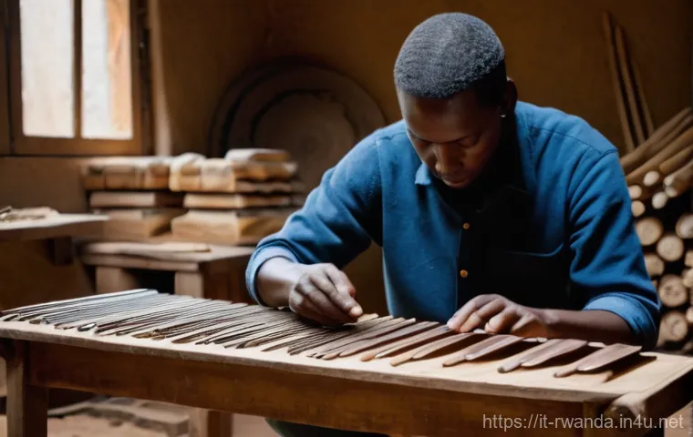 르완다의 전통 악기 제작 - **An Elderly Rwandan Inanga Bard's Storytelling:**
A serene and intimate portrait of an elderly ... 르완다의 전통 악기 제작 - **An Elderly Rwandan Inanga Bard's Storytelling:**
A serene and intimate portrait of an elderly ...