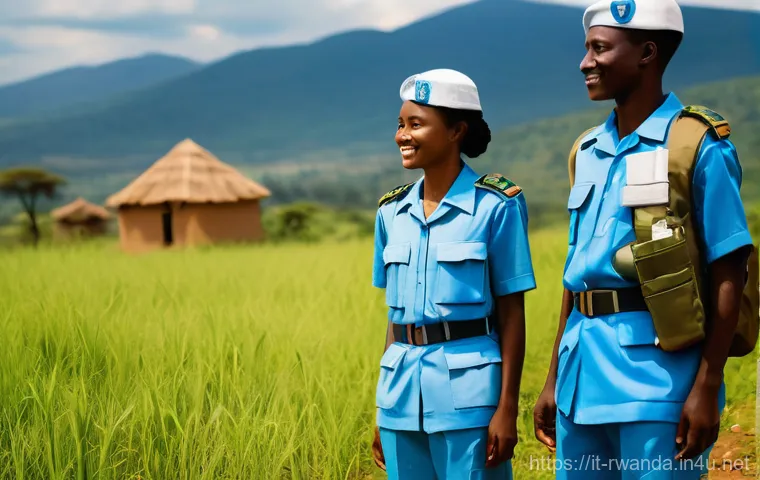 르완다와 아프리카 연합 관계 - **Prompt:** A vibrant and optimistic image of a modern African city, specifically Kigali, Rwanda, at...