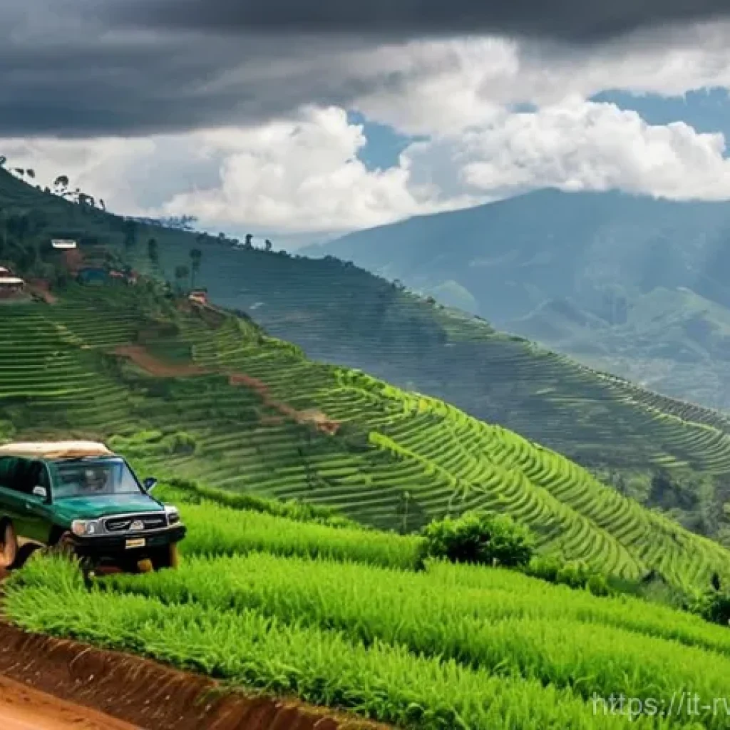 르완다에서의 교통 위반 벌금 - **Urban Driving in Kigali with Emphasis on Safety and Order:**
    "A male adult tourist, approximat...