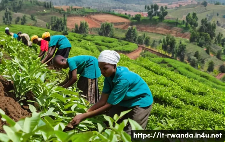 르완다에서의 나무 심기 운동 - **Prompt 1: The Spirit of Umuganda**
A vibrant, wide-angle shot capturing the communal spirit of...